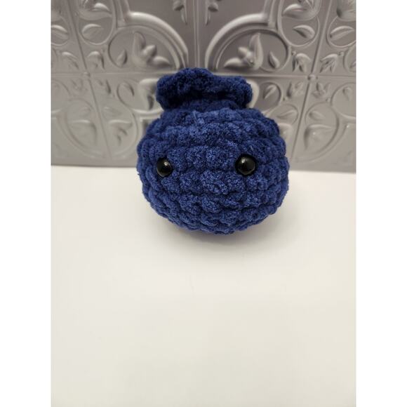Blueberry Stress Ball - Handmade Crochet - Picture 1 of 1